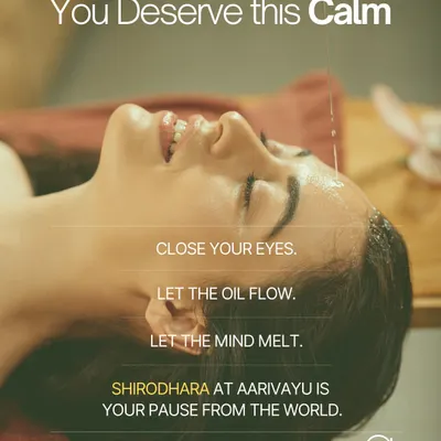 Shirodhara is our signature treatment for mental and emotional balance. The gentle, continuous flow of warm oil on the forehead induces a state of profound relaxation, melting away stress and clearing mental clutter.