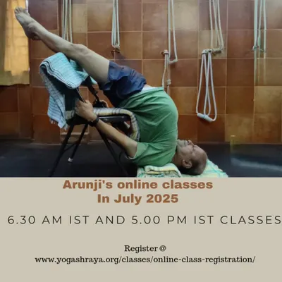 Announcement for my online classes in July. Join me for morning or evening sessions to deepen your practice.