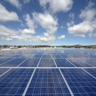 A large-scale commercial rooftop solar system we installed. Our systems are designed to handle high energy loads for factories and large buildings, leading to significant savings on electricity bills.