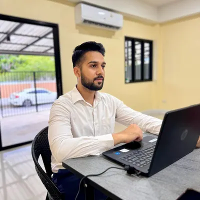 Deep in the process of drafting a legal document at our Thailand office. This is where the foundation for a strong case or a secure business agreement is built.