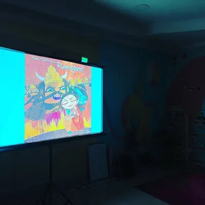 As part of our Dussehra celebrations, we have a movie screening of the Ramayana. It's a great way for children to experience the epic story in a visual format.