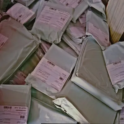 A batch of orders, all packed and ready for dispatch. I take great care in packaging to ensure your gifts arrive safely.