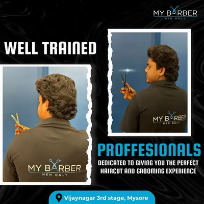We invest in our people. This graphic highlights our commitment to having well-trained professionals who are dedicated to giving you the perfect haircut and grooming experience every single time.