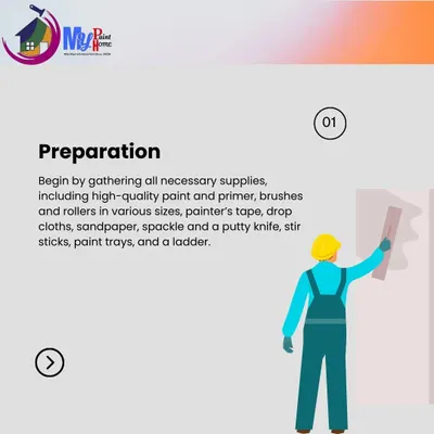 A great paint job starts with great preparation. My process always begins with gathering the right supplies, protecting your furniture with drop cloths, and preparing the wall surface for a smooth finish.
