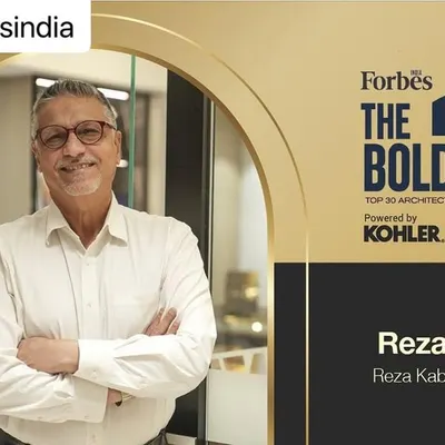 I am elated to be named on the Forbes India list of Top 30 Indian Architects. A big thank you to The Bold Club for Luxury Architects and Designers, powered by Kohler, for this incredible honor.