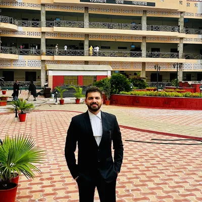 A remarkable day at the Jaipur High Court. I handle cases wherever justice calls, and it's always a pleasure to interact with the legal community in different states.