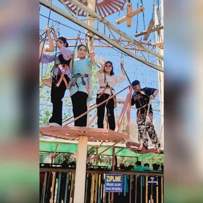 Adventure time for our students during our 2025 one-day outing. Activities like these build confidence and teamwork. We believe in a balanced approach to education, mixing studies with fun and adventure.