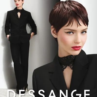 A haircut should be a statement. This power pixie cut combines precision technique with a bold, modern edge, complemented by sharp winged eyeliner and a classic red lip for a look that is pure confidence.