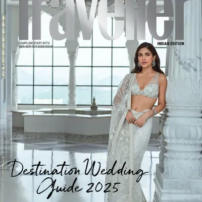 Thrilled to be featured in the Condé Nast Traveller Destination Wedding Guide 2025. We helped bring this stunning cover shot with Bhumi Pednekar to life by styling the decor and scouting the perfect backdrops in Udaipur.