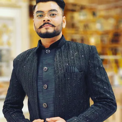 Dressed in ethnic wear for a wedding function. It is important to celebrate life's moments with family and friends.