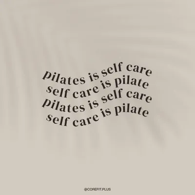 Pilates is self care. Self care is Pilates. It is not a luxury, but a necessity for tuning in, finding your balance, and showing up for yourself.