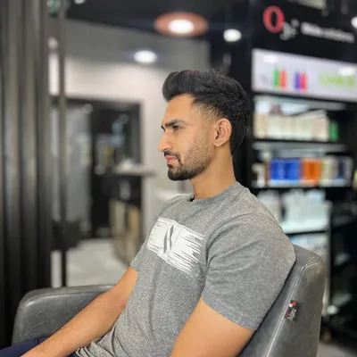 A sharp short mullet haircut for my brother, who is one of my biggest supporters. It's always special to style friends and family.