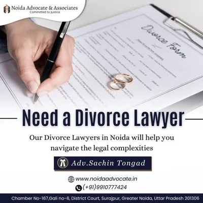 If you need a divorce lawyer in Noida, I am here to help you navigate the legal complexities. I offer expert guidance at every step of the process to ensure your rights are protected.