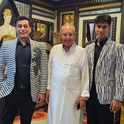 Three generations of Ashok Tailors. From my grandfather to my father, and now to me and my son, tailoring is in our blood. This is the legacy of trust and quality you become a part of when you choose us.