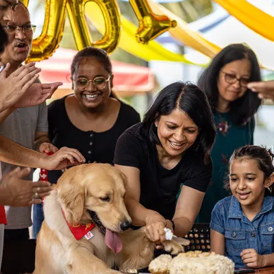 Celebrating the most important member of the family. At Therpup, the dog is always the guest of honor, especially on their birthday.