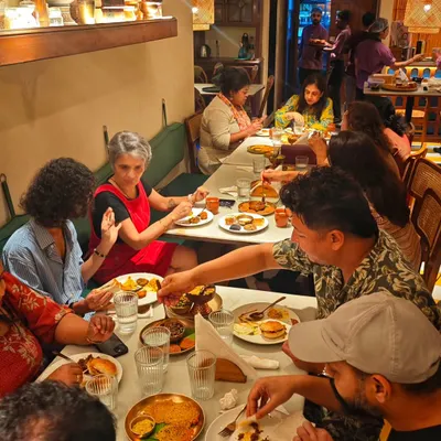 This is what it looks like when 15 home chefs, each specializing in a different Indian regional cuisine, come together to share their food. It was an evening of fantastic food, great conversations, and learning about new cuisines.