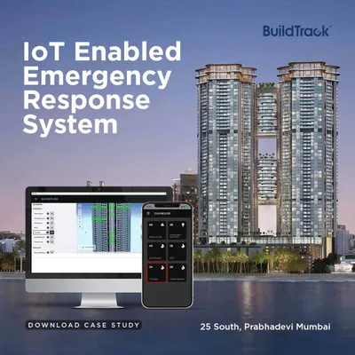 This is our IoT-Enabled Emergency Response System, implemented at the prestigious 25 South residential tower in Mumbai. This case study shows how our technology enhances safety in large-scale buildings.