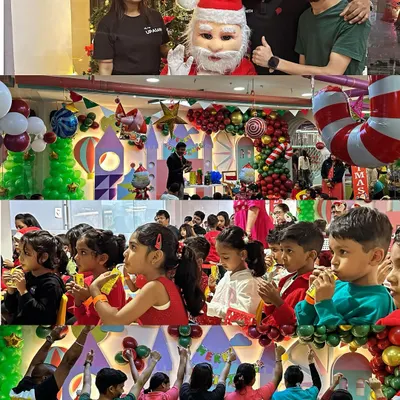This Christmas, Skadoosh turned into a winter wonderland. We hosted a magical party with a magic show and a grand meet-and-greet with Santa Claus himself.
