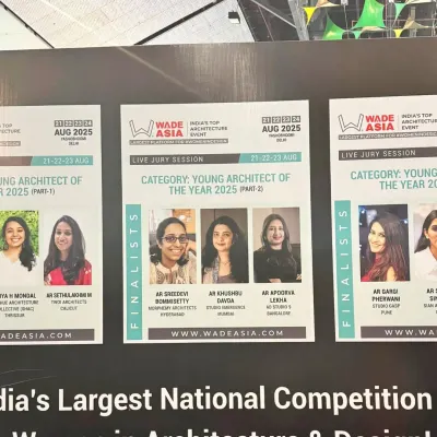We are honored to be recognized as a Finalist for Young Architect of the Year 2025 at WADE Asia, India’s largest platform for Women in Architecture & Design.