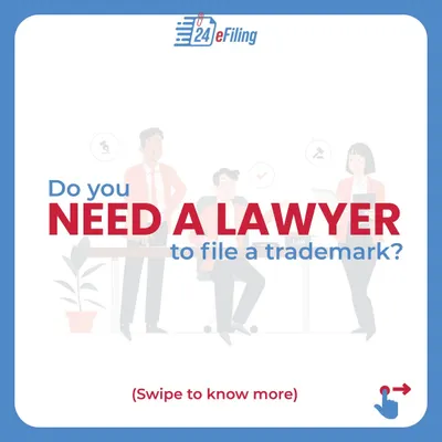 Do you need a lawyer to file a trademark? This carousel explains the complexity of trademark law and the key benefits of hiring an attorney, including their expertise, strategic advice, and ability to avoid common pitfalls.