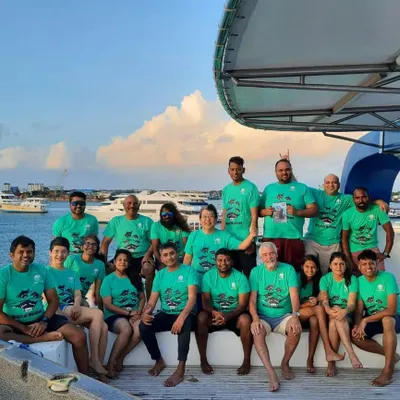 The end of another amazing liveaboard trip with a fantastic group of divers. We love bringing people together to share in the adventure and create lasting memories.