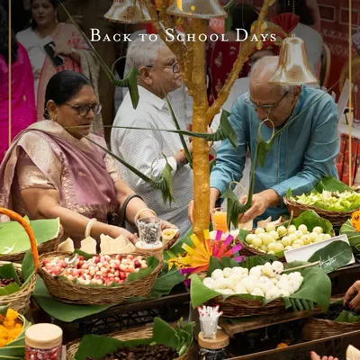 Guests enjoying our "Back to School" counter, filled with tangy and sweet treats that evoke childhood memories. It's a joy to see people of all ages connect over these nostalgic flavours.