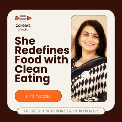 This feature by Careers of India beautifully captures my transition from an engineer to a nutritionist and entrepreneur. My journey is proof that it's never too late to follow your passion.