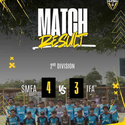 Full-time result: A thrilling 4-3 win for our Second Division team. A well-earned victory that showed character and composure.