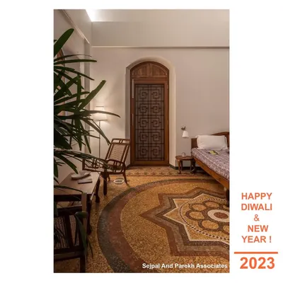 Wishing you happiness and light from the entire team. This image captures one of our restored heritage bedrooms, a space filled with the warmth and character we strive to create in all our projects.