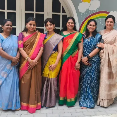 Our teachers are the heart of Eka. They are nurturers, learners, and playmates who guide our children with love and care. We are so grateful to have a team of dedicated educators who make this their life's purpose.