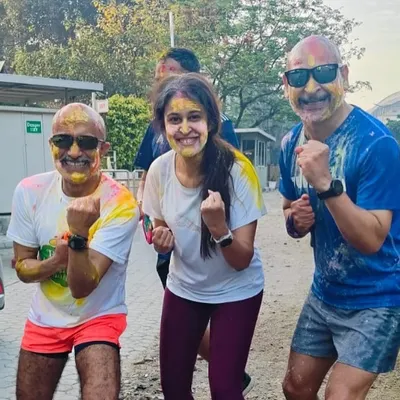 Sweat, colors, and speed. This week was pure fire as we crushed our intervals and then celebrated Holi with a burst of vibrant colors.