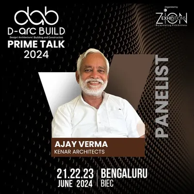 I was honored to be invited as a panelist for the Prime Talk at the D-arc BUILD 2024 exhibition in Bengaluru. It's always a pleasure to engage with the design community.
