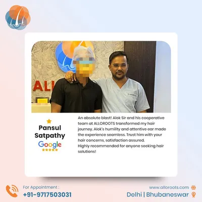 I am grateful for the trust patients like Pansul Satpathy place in me. His feedback highlights my commitment to a cooperative process and a seamless experience. Ensuring patient satisfaction and confidence is my highest priority.