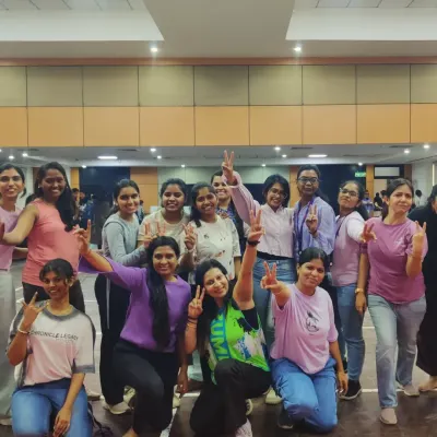 Happy moves, happy grooves. Nothing beats the joy of seeing these happy smiles after a Zumba session. We are all about dancing, sweating, and spreading positivity together.