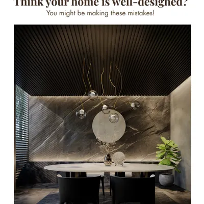Think your home is well-designed? This series points out common design missteps, like poor lighting or the wrong rug size, and shows how thoughtful refinements can create a transformative space.