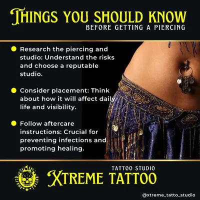 Before you commit, please read these essential tips. Choosing a reputable piercer and understanding the aftercare process are crucial for a safe piercing and avoiding infections. I am always here to answer your questions.