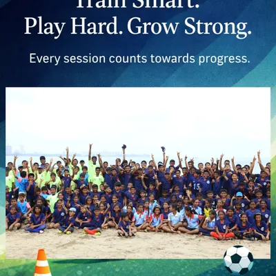"Train Smart. Play Hard. Grow Strong." This powerful image of a large group of our athletes perfectly encapsulates our mission to foster progress and strength through consistent, intelligent training.