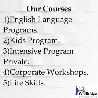 Here is a quick overview of the main programs I offer. Each course, from English language to corporate workshops, is designed to provide you with the specific skills you need to succeed.