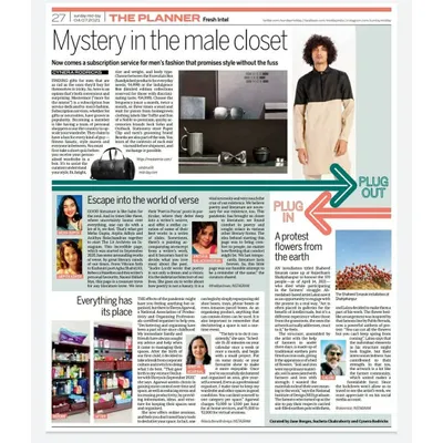 It was an honor to be featured in the Sunday Mid-Day for my professional organizing services. This article, titled "Everything has its place," captures my core belief that a well-organized space, whether physical or digital, leads to a clearer mind and a more joyful life.