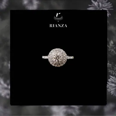 An exceptional round brilliant cut diamond engagement ring from my bridal solitaire collection. The design is elevated and glamorous, a perfect choice to symbolise your commitment.