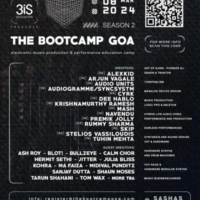 Leveling up in 2024. I attended 'The Bootcamp Goa' for electronic music production to reboot my skills and learn from the best in the industry.