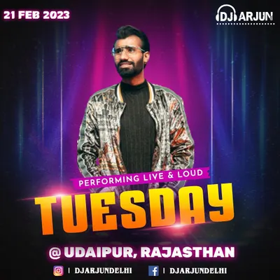 This poster is from a Tuesday night show I performed in Udaipur, Rajasthan. It demonstrates my availability for weekday events and my experience playing in major tourist destinations outside of Delhi.