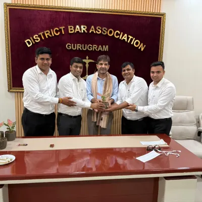 Welcoming faculty from MDU's Centre for Professional and Allied Studies to the DBA Gurugram office. Building bridges between academia and legal practice is essential for our growth.