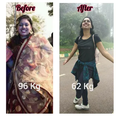 A life-changing transformation from 96 kg to 62 kg. Sarita's journey is a powerful reminder that with the right guidance and community support, anything is possible.