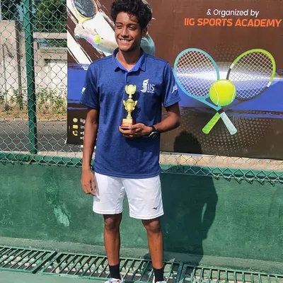 My player Ritabrata after reaching the finals of the All India 1 lakh Men's tournament in Bhubaneswar. This is the level of performance my senior program aims for.