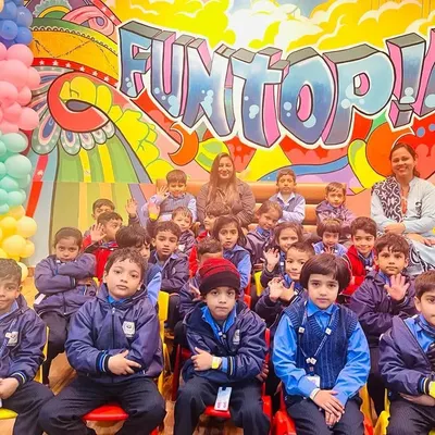 A happy group from a local preschool enjoying their day out at Funtopia. I provide a safe and stimulating environment for school trips, ensuring a memorable experience for both students and teachers.