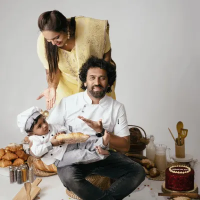 A complete family portrait. Building a business is a marathon, and having a strong support system is essential. My family is my biggest motivation.