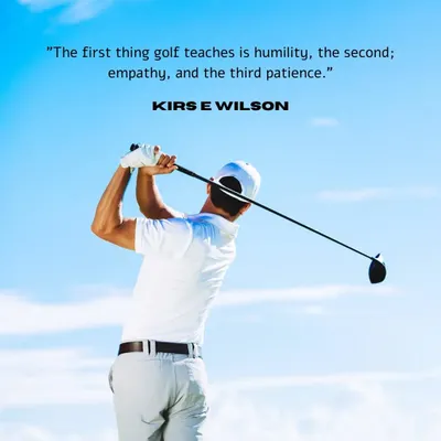 This quote perfectly captures the lessons the game teaches. Golf is a journey of humility, empathy, and patience, and we are here to guide you on that journey.