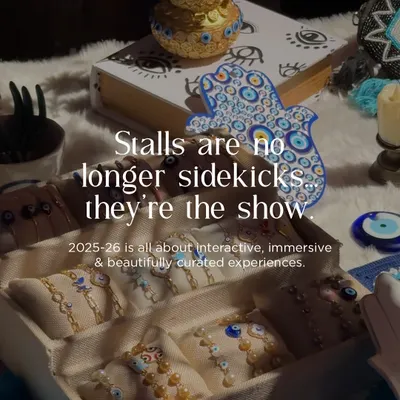 Stalls are no longer sidekicks, they're the show. We believe in creating interactive, immersive, and beautifully curated experiences that become a highlight of the celebration.