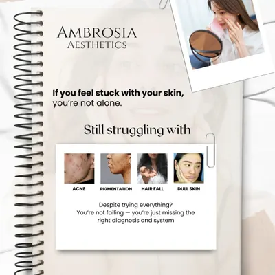 If you feel stuck with your skin, you are not alone. Often, the issue isn't a lack of effort but the absence of the right diagnosis and a system that works for you.